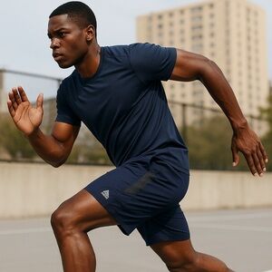 NWT RBX Active Men’s Training Shorts 7” Inseam XL Blue